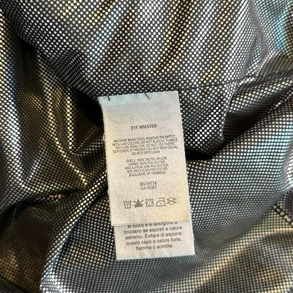 Columbia Omni Heat Puffer Jacket Black Insulated Zip Up Coat Mens Medium - Picture 4 of 7